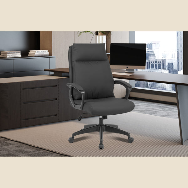 Chaise de bureau Samuel — Simili cuir