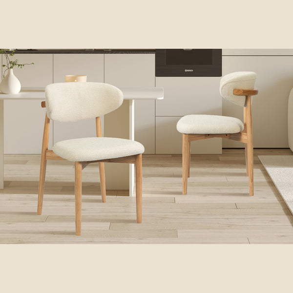 Chaise de comptoir Clara — Frêne massif