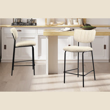 Chaise de comptoir Antura — Tissu