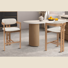 Chaise de comptoir Camille — Frêne massif