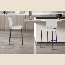 Chaise de comptoir Sophia — Tissu
