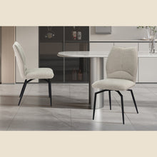 Chaise Lara — Tissu, pivotante