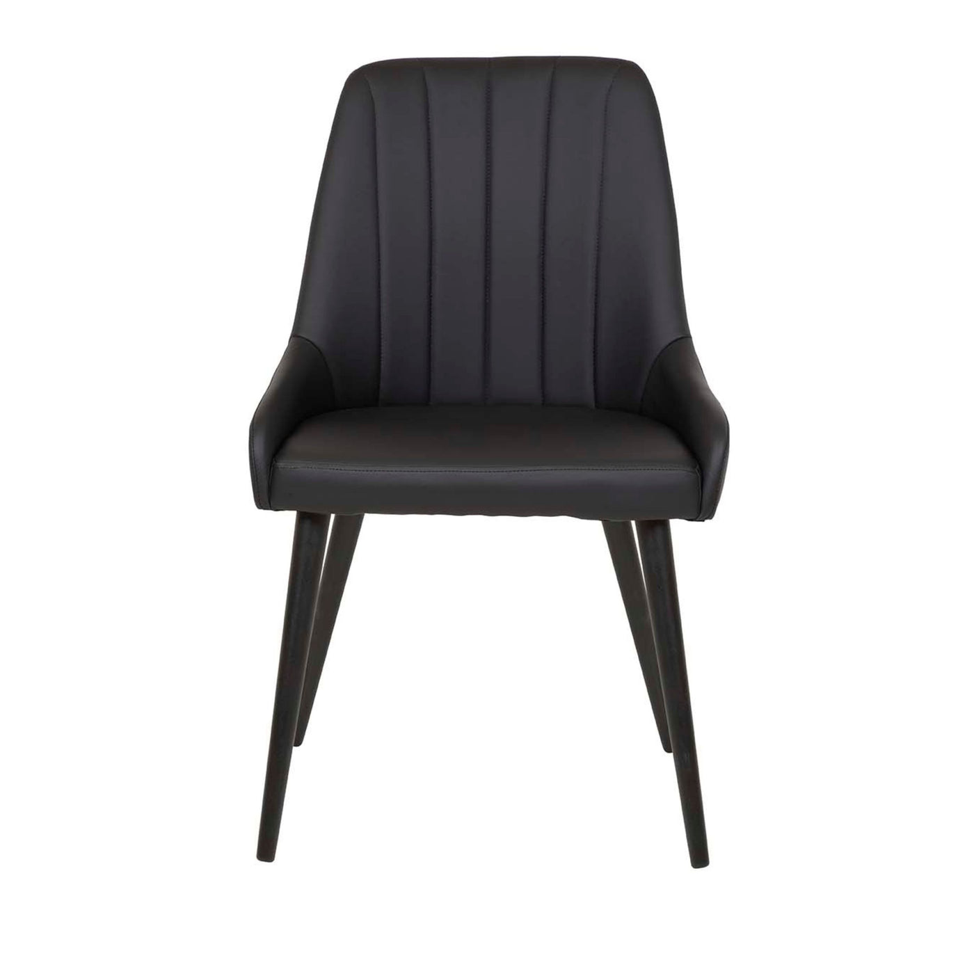 Chaises ST2105 — Lot de 2 · Simili-cuir noir