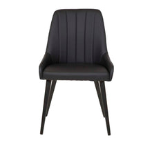 Chaises ST2105 — Lot de 2 · Simili-cuir noir