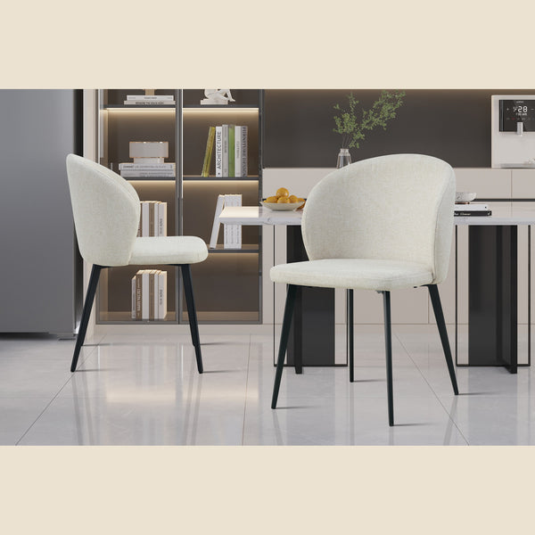 Chaise Toledo — Tissu ou bouclé