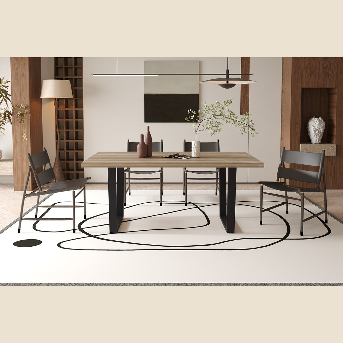 Table Armin — Décor mango, 180 cm