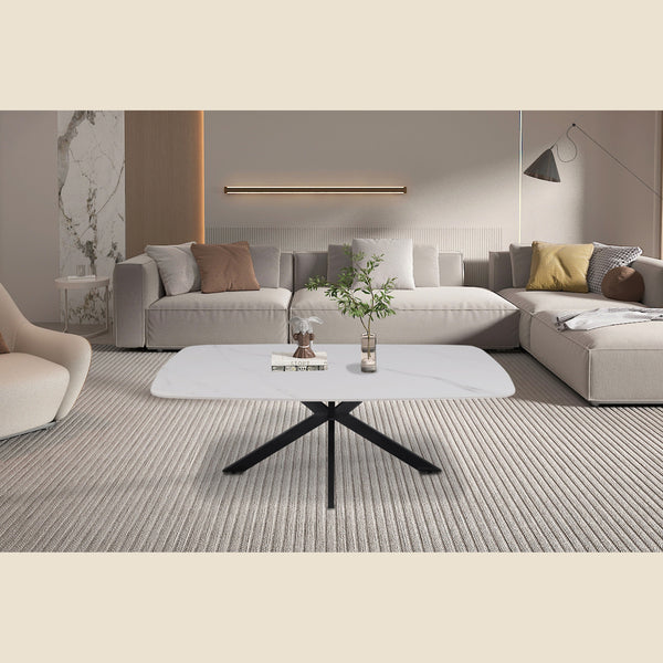 Table basse Apollo 130 cm — Ovale danoise