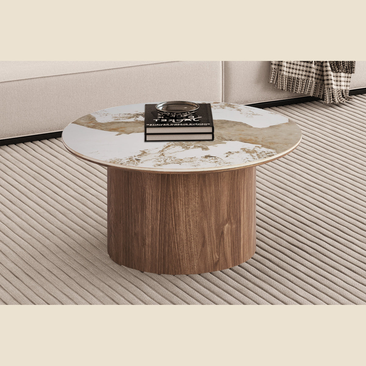 Table basse Evora — Pierre brillante Pandora
