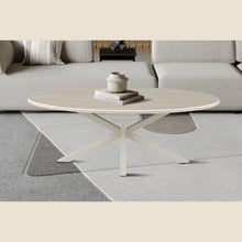 Table basse Noa — Aspect travertin