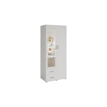 Armoire Marc — Portes battantes avec miroir