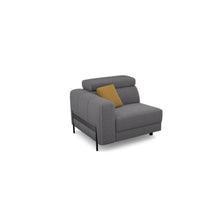 Salon d'angle modulaire Arkon — Gris chiné