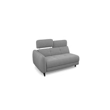 Salon d'angle modulaire Bolt — Gris clair chiné