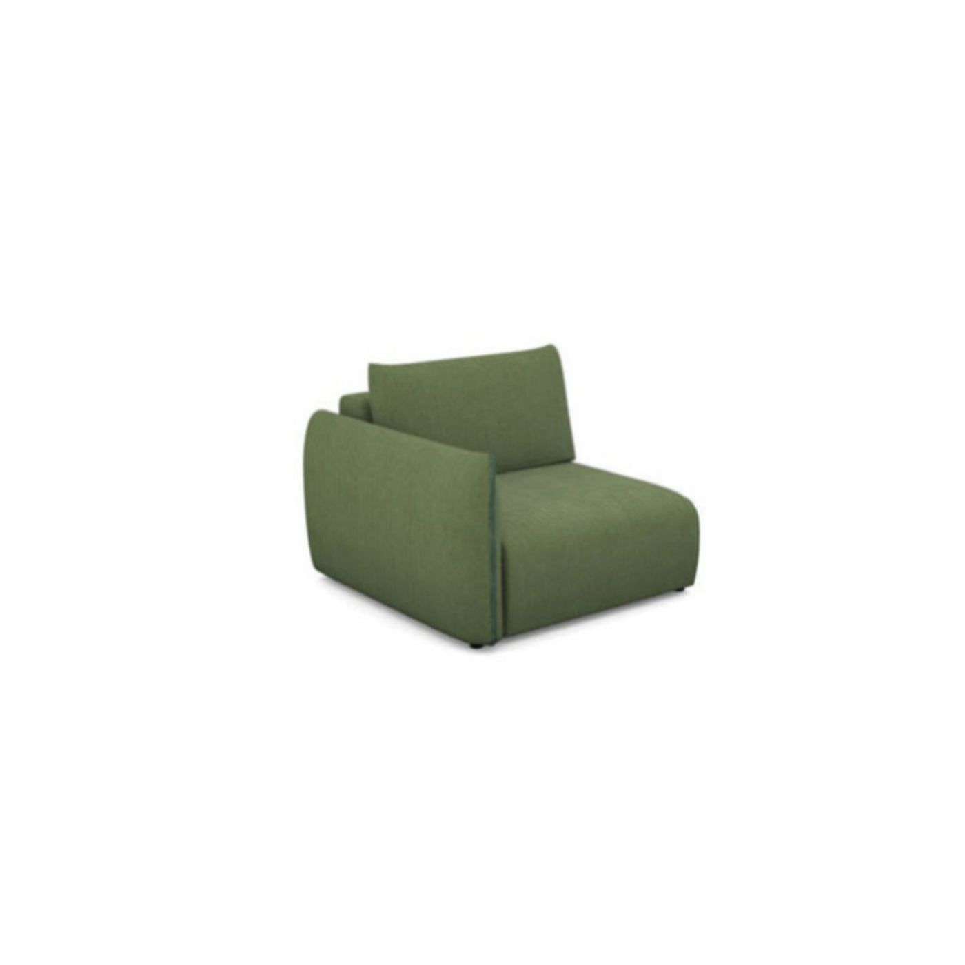 Salon d'angle modulaire Farido — Vert olive