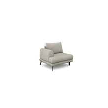 Salon d'angle modulaire Inferno — Gris clair
