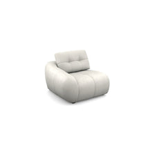 Salon d'angle modulaire Lupin — Blanc cassé