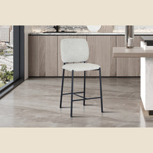 Chaise de comptoir Sophia — Tissu