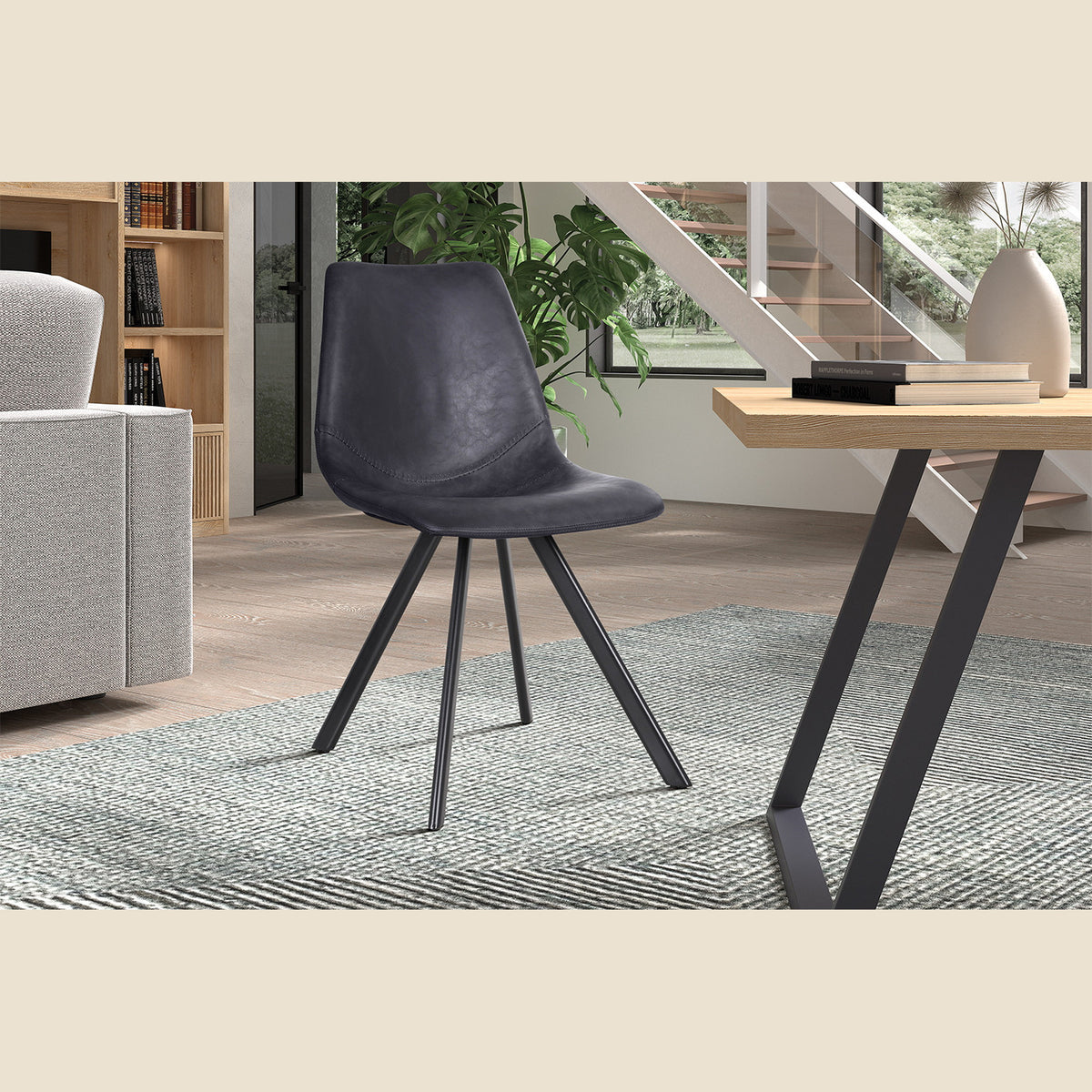 Chaise Emma — Simili cuir