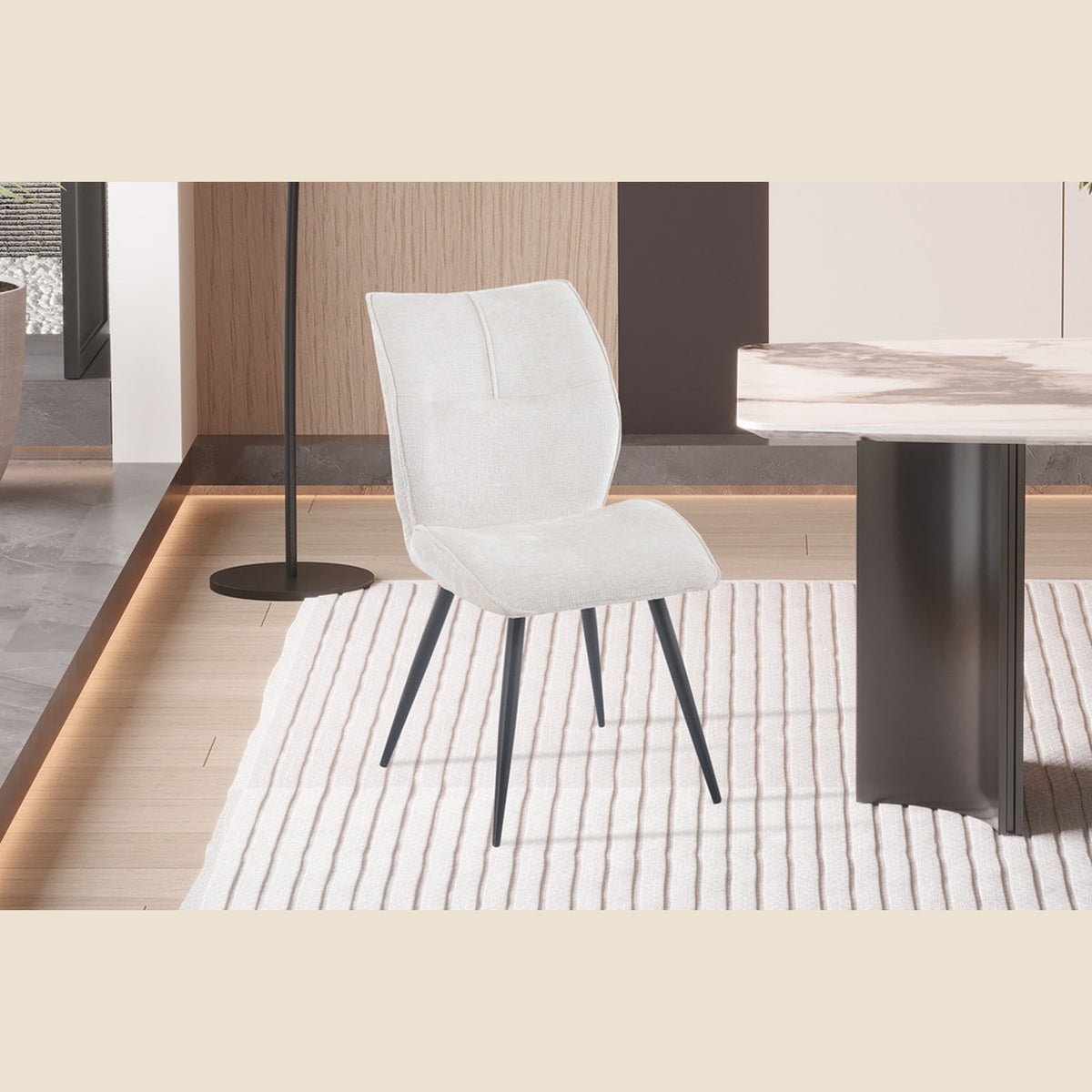 Chaise Faye — Tissu