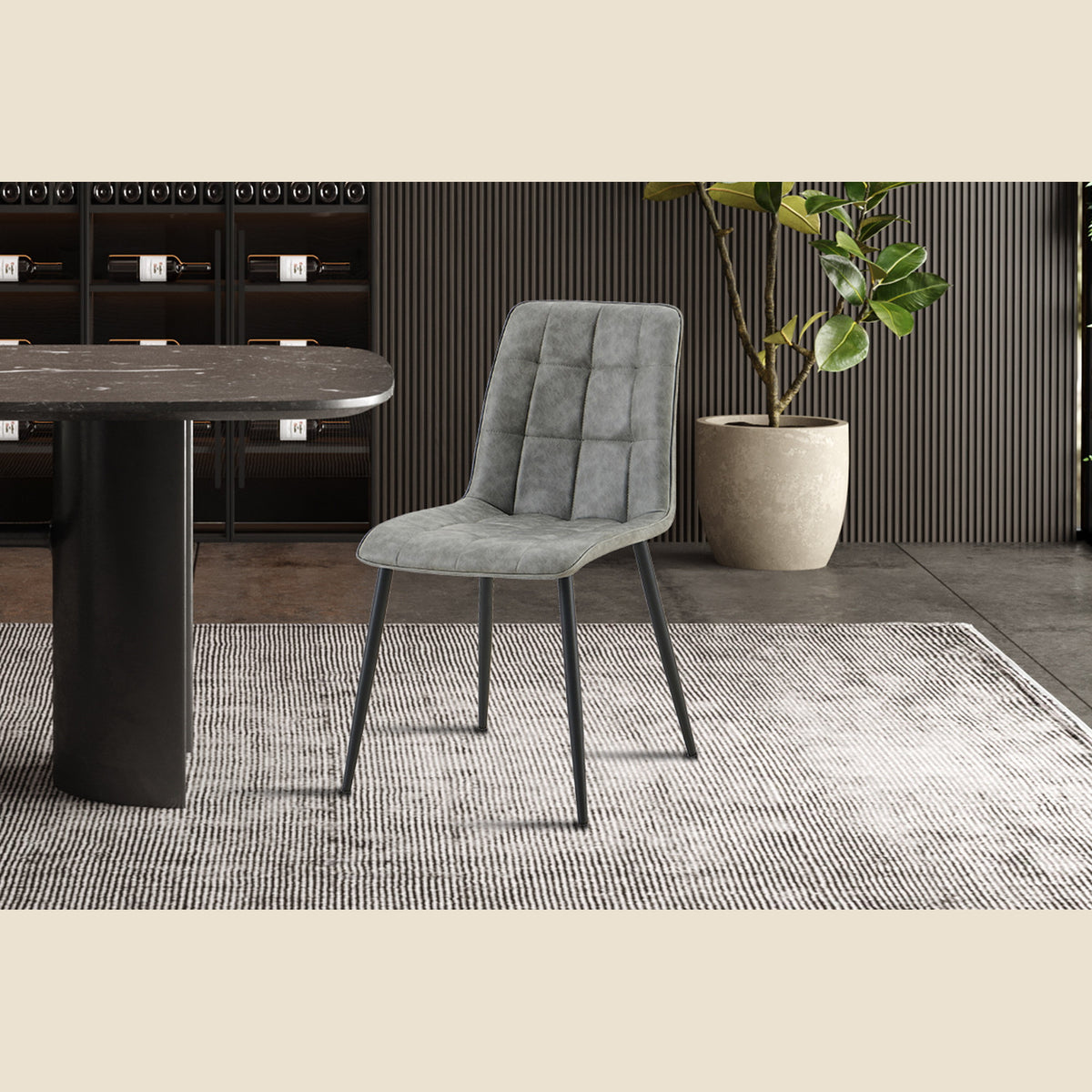 Chaise Furas — Simili vintage