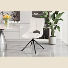Chaise Mori — Tissu, pivotante