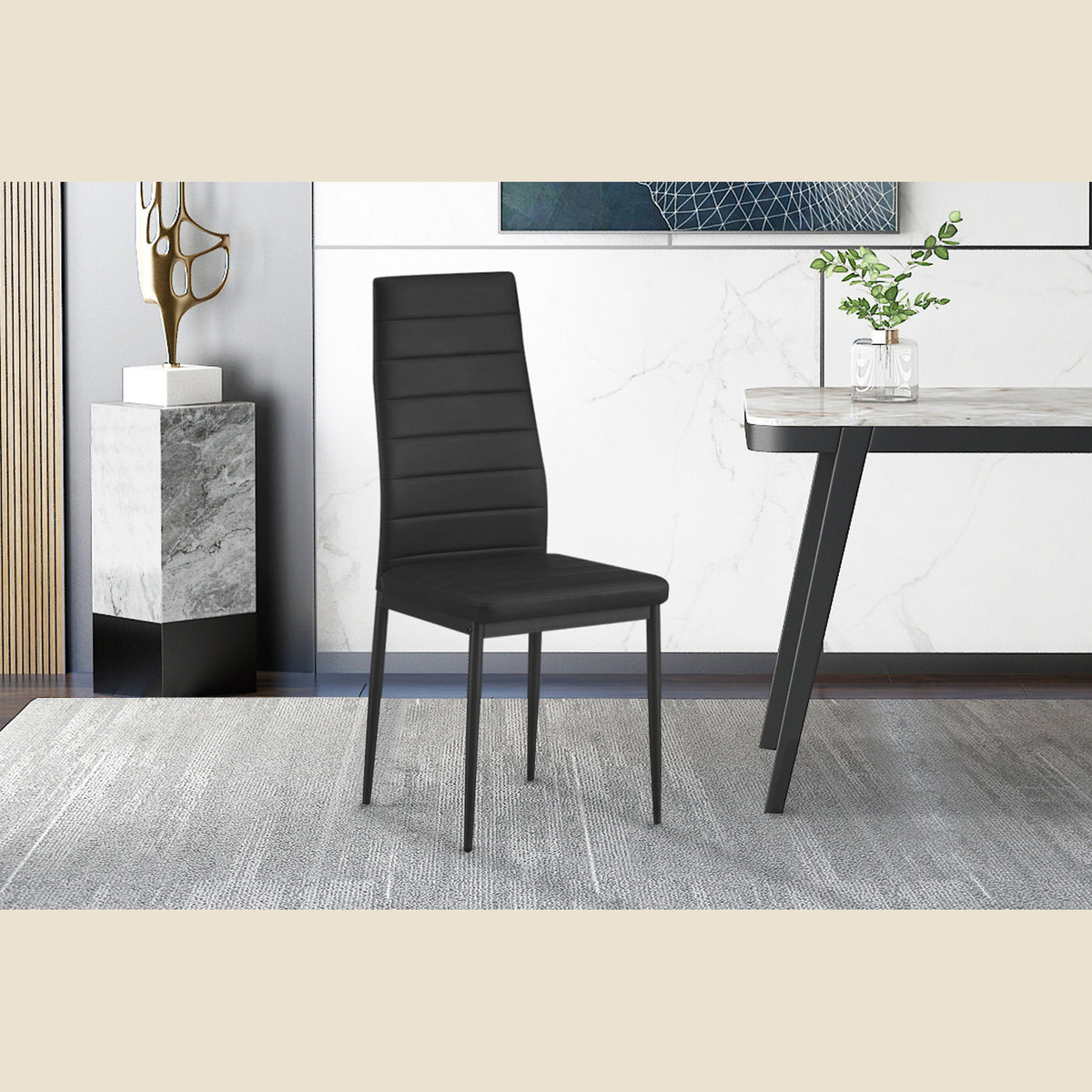 Set de 4 chaises Cato-Kenzo — PU