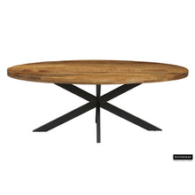 Table Alexa — Bois de manguier, ovale 200 cm