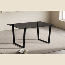 Table Boaz — Verre fumé, 150 cm