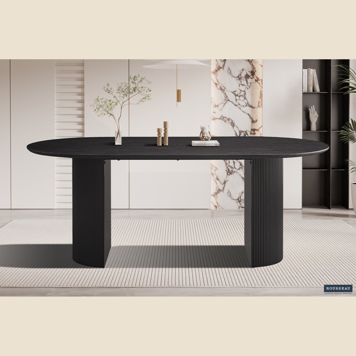 Table Lagos — Ovale ou ronde