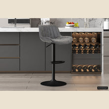 Tabouret de bar Fenna — PU vintage