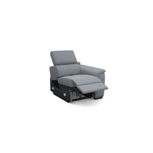 Salon d'angle modulaire Atlanta — Gris bleuté