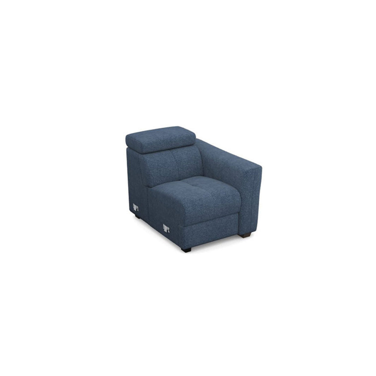 Salon d'angle modulaire Espero — Gris chiné