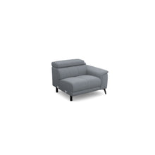 Salon d'angle modulaire Lenon — Gris clair chiné