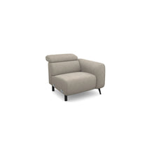 Salon d'angle modulaire Rimo — Beige chiné