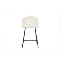 Chaise de comptoir June — Bouclé