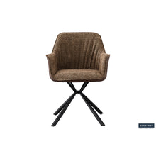 Chaise Lucie — Bouclé et simili