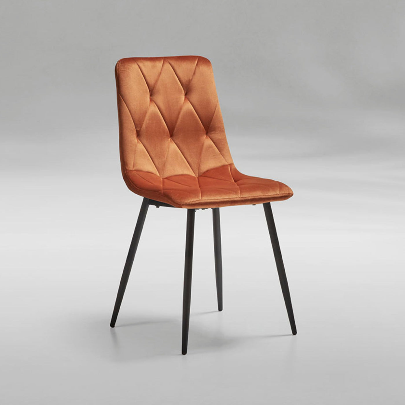 Chaises ST2209 — Lot de 4 · Velours capitonné