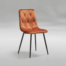Chaises ST2209 — Lot de 4 · Velours capitonné