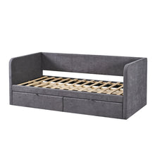 Lit Parma — 90x200 avec sommier et tiroirs