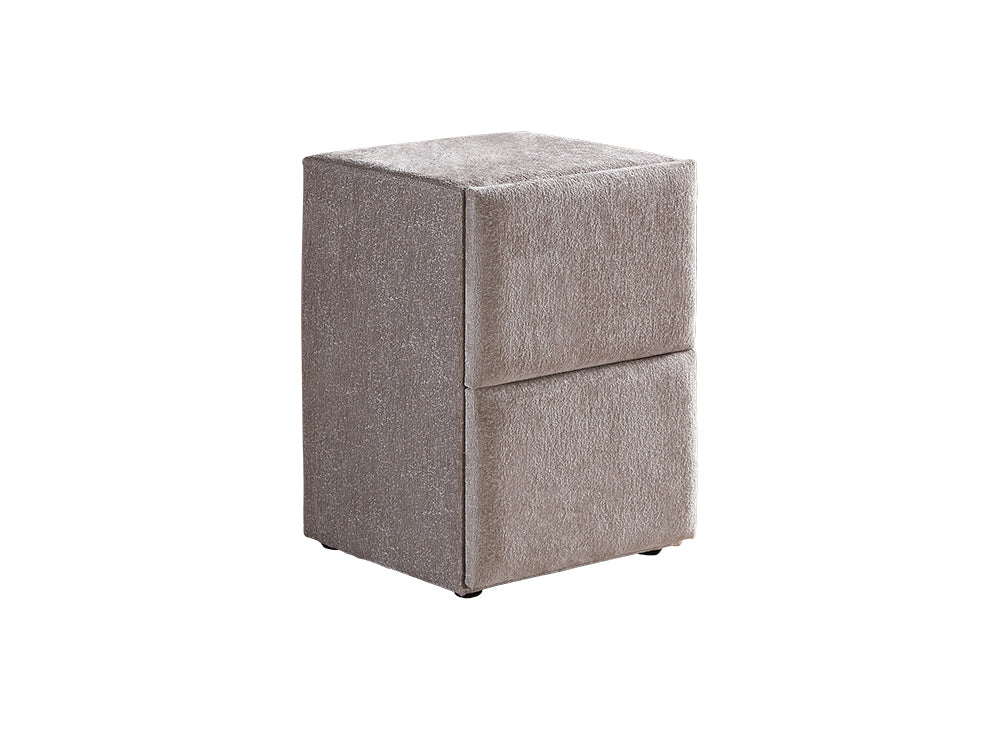 Lit Penelope — Boxspring coffre à liseuses intégrées