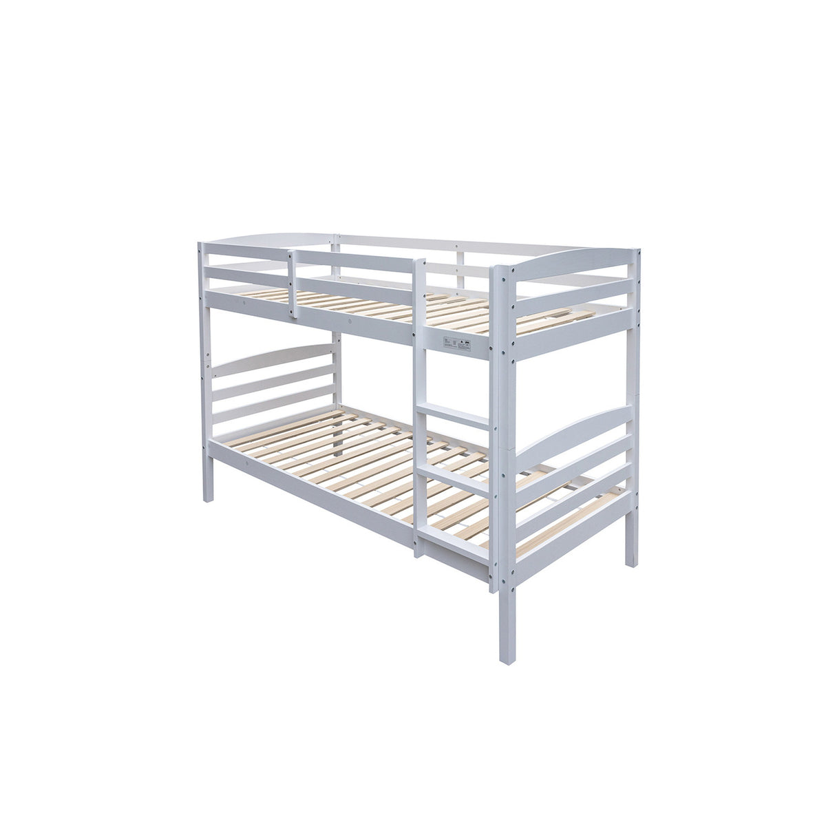 Lit superposé Roy 90x200 — Divisible, blanc