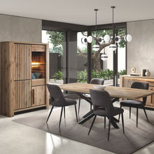 Salle à manger Santos — Canyon Oak / Nox