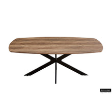 Table Aziz — Ovale danoise, décor mango 200 cm