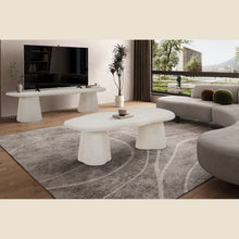 Table basse Faro — 130 cm, forme organique
