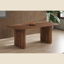Table Jean — Bois de manguier, ovale danoise 200 cm