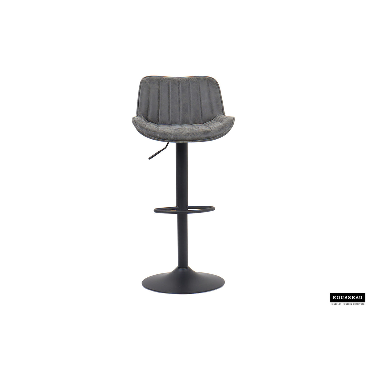 Tabouret de bar Fenna — PU vintage