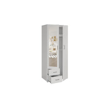 Armoire Marc — Portes battantes avec miroir