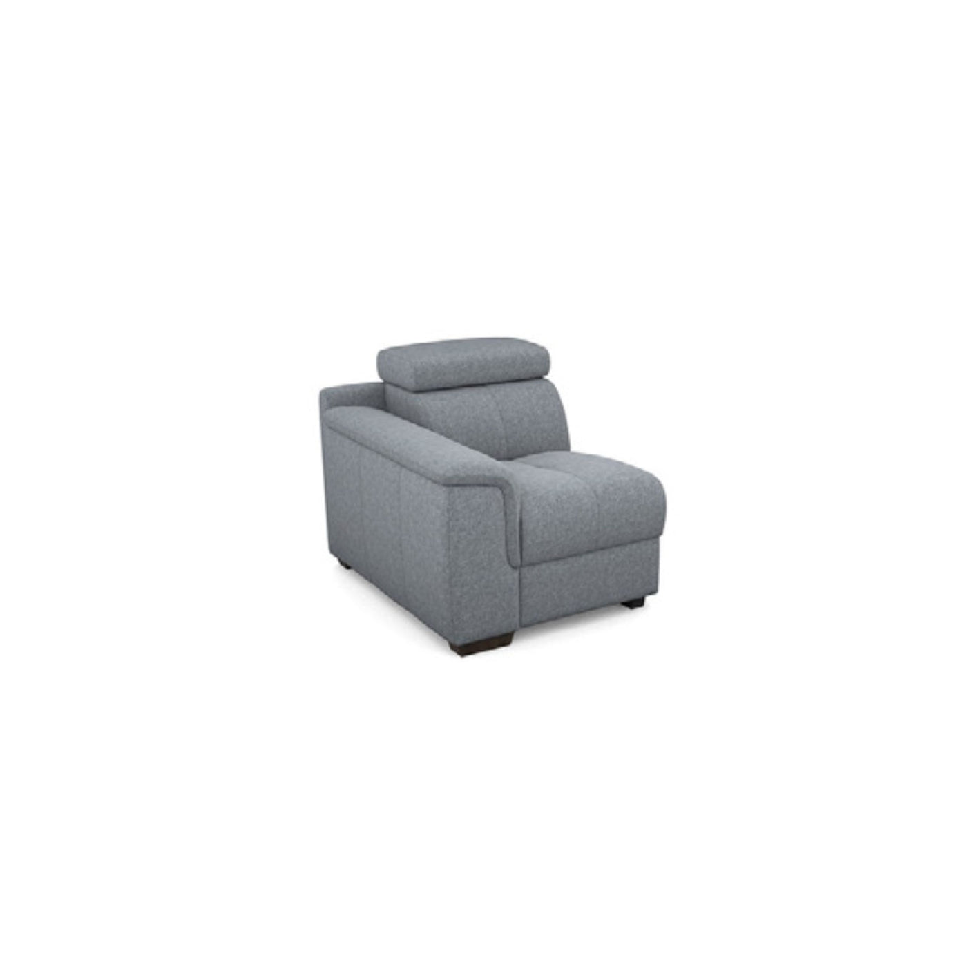 Salon d'angle modulaire Atlanta — Gris bleuté
