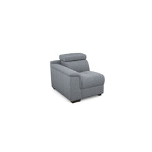Salon d'angle modulaire Atlanta — Gris bleuté