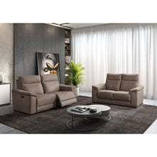 Ensemble canapé Mirabel tissu Taupe — vue d'ensemble en situation 