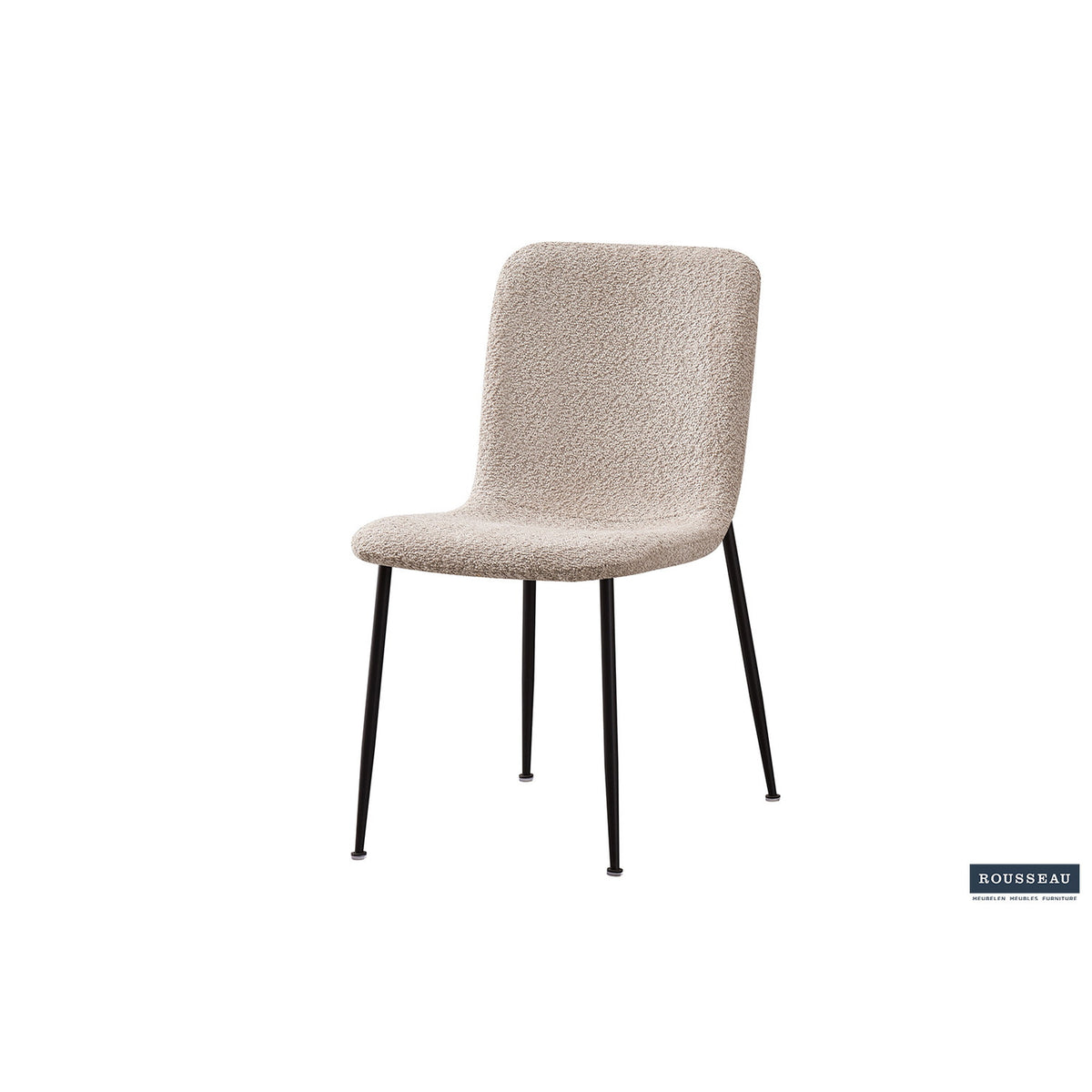 Chaise Alice — Bouclé ou velours côtelé
